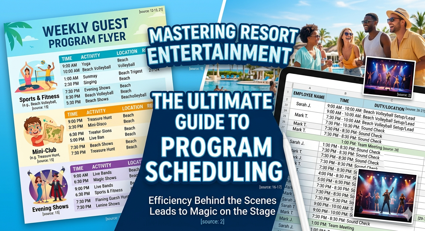 Mastering Resort Entertainment: The Ultimate Guide to Program Scheduling 